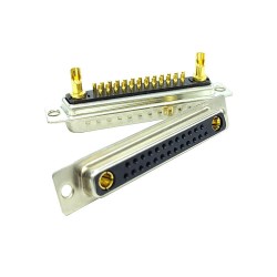 D SUB 27Pin Connector Straight Male Female Solder Type 27pin 27W2 2 Rows High Current