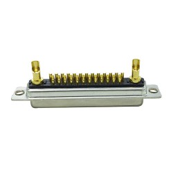 D SUB 27Pin Connector Straight Male Female Solder Type 27pin 27W2 2 Rows High Current