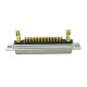 D SUB 27Pin Connector Straight Male Female Solder Type 27pin 27W2 2 Rows High Current D SUB 27Pin Connector Straight Male Female Solder Type 27pin 27W2 2 Rows High Current