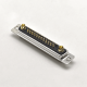 D-sub 27W2 Female Connector with shell 45° Solder Cup Metal Shell 2 Rows solid pin 10A 20A 30A 40A