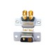 D-SUB 2V2 High Current Female Straight Solder Type 20A Gold Plated Solid Pin Single Hole D-SUB 2V2 High Current Female Straight Solder Type 20A Gold Plated Solid Pin Single Hole