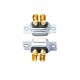 D-SUB 2V2 High Current Female Straight Solder Type 40A Gold Plated Solid Pin Single Hole D-SUB 2V2 High Current Female Straight Solder Type 40A Gold Plated Solid Pin Single Hole