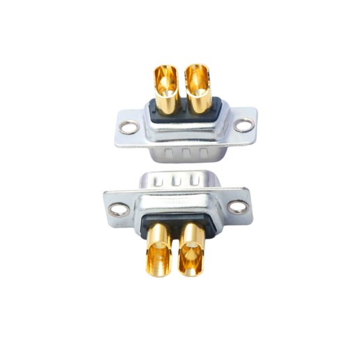 D-SUB 2V2 High Current Male Straight Solder Type 10A Gold Plated Solid Pin Single Hole D-SUB 2V2 High Current Male Straight Solder Type 10A Gold Plated Solid Pin Single Hole