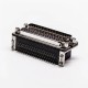 D Sub 37 Male Female Connector to Audio R/A Stacked Type Black Socket D Sub 37 Male Female Connector to Audio R/A Stacked Type Black Socket