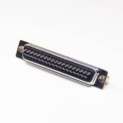 D sub 37 pin Connector Female Stamped Pin Solder Type Connectors 3pcs
