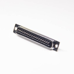 D sub 37 pin Female Solder Type Connector 2pcs