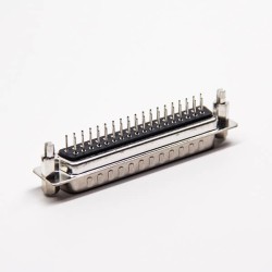 D SUB 37 Pin Male Connector Through Hole for PCB Mount Staking Type 180 Degree 20pcs