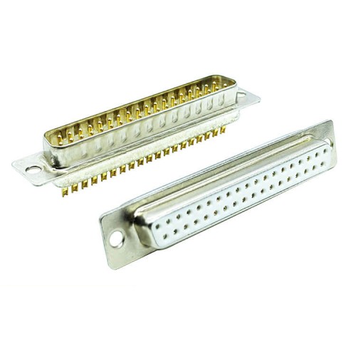 D SUB 37Pin Connector Straight Male Female Solder Type 37pin RS232 Serial Port 2 Rows Bur D SUB 37Pin Connector Straight Male Female Solder Type 37pin RS232 Serial Port 2 Rows Bur