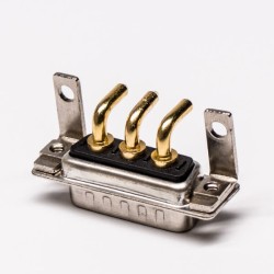 D SUB 3V3 Connector Male Staking Solder Type For PCB Mount 20pcs