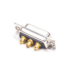 d sub 3v3 Female Combo Type Black Insulator Connector