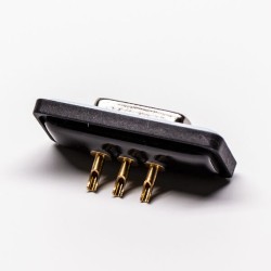 D sub 3w3 Waterproof Straight Female Machined Solder Type