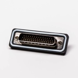 D sub 44 Pin Connector Waterproof Straight Male Machined Solder Type 20pcs