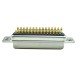 D SUB 44Pin Connector Straight Male Female Solder Type 44pin 3 Rows Bur 10A 20A 30A 40A D SUB 44Pin Connector Straight Male Female Solder Type 44pin 3 Rows Bur 10A 20A 30A 40A