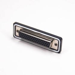 D sub 50 pin Female IP67 Waterproof D-sub 50 Pin Female Connector Solder Type Cable Mount Connector 20pcs