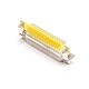 d sub 50 pin Male Plug Right Angle For PCB Mount Machined Contacts Connector 20pcs