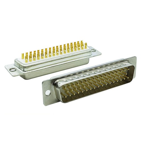 D SUB 50Pin Connector Straight Male Solder Type 50pin 3 Row Solid pin D SUB 50Pin Connector Straight Male Solder Type 50pin 3 Row Solid pin