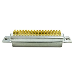 D SUB 50Pin Connector Straight Male Solder Type 50pin 3 Row Solid pin