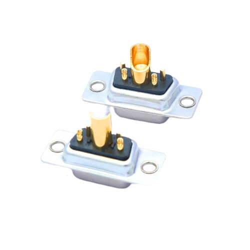 D-SUB 5W1 High Current Female Straight Solder Type 40A Gold Plated Solid Pin Single Hole 10A 20A 30A 40A D-SUB 5W1 High Current Female Straight Solder Type 40A Gold Plated Solid Pin Single Hole 10A 20A 30A 40A
