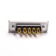 D sub 5w5 Connector IP67 Waterproof D-sub Aluminum Alloy D-sub 5W5 Female Solder Type Cable Mount Connector 20pcs D sub 5w5 Connector IP67 Waterproof D-sub Aluminum Alloy D-sub 5W5 Female Solder Type Cable Mount Connector 20pcs