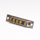 D sub 5W5 Machined Pin Straight Female Nickel Plating Solder Type