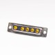 D sub 5W5 Machined Pin Straight Female Nickel Plating Solder Type