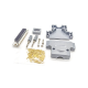 D-sub 78Pin Crimp Type Male Connector Machine Pins Straight with Plastic Shell D-sub 78Pin Crimp Type Male Connector Machine Pins Straight with Plastic Shell