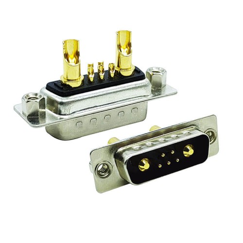 D SUB 7Pin Connector Straight Male Female Solder Type 7pin 7W2 2 Rows High Current D SUB 7Pin Connector Straight Male Female Solder Type 7pin 7W2 2 Rows High Current