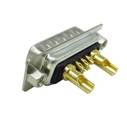 D SUB 7Pin Connector Straight Male Female Solder Type 7pin 7W2 2 Rows High Current