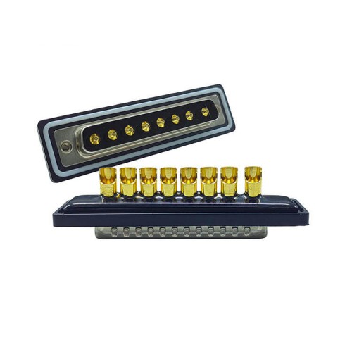 D SUB 8Pin Connector Straight Male Female Solder Type Serial Port 8Pin Waterproof 8W8 Solid pin High Current D SUB 8Pin Connector Straight Male Female Solder Type Serial Port 8Pin Waterproof 8W8 Solid pin High Current