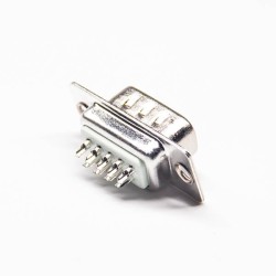 D sub 9 pin cable Male Stamped Pin Solder Type Connector 3pcs