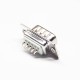 D sub 9 pin cable Male Stamped Pin Solder Type Connector 3pcs D sub 9 pin cable Male Stamped Pin Solder Type Connector 3pcs