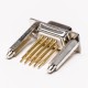 D sub 9 Pin Female Connector 180° Through Hole staking Type D sub 9 Pin Female Connector 180° Through Hole staking Type