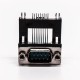 D Sub 9 Pin Solder Connector Male Right Angle 5.8 Elevated Type for PCB Mount D Sub 9 Pin Solder Connector Male Right Angle 5.8 Elevated Type for PCB Mount