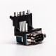 D Sub 9 Pin Solder Connector Male Right Angle 5.8 Elevated Type for PCB Mount D Sub 9 Pin Solder Connector Male Right Angle 5.8 Elevated Type for PCB Mount