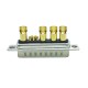 D SUB 9Pin Connector Straight Male Female Solder Type 9pin 9W4 2 Rows High Current D SUB 9Pin Connector Straight Male Female Solder Type 9pin 9W4 2 Rows High Current