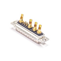 D-sub 9W4 Male Solder Type Connector 20pcs