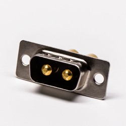 D SUB connector 2W2 Male Power Straight Solder Type For Cable 20pcs