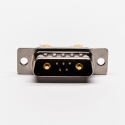 D SUB connector 7W2 Male Power Straight Solder Type For Cable 20pcs