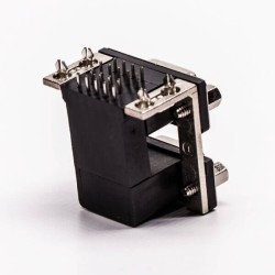 D Sub Connector Stacked Female Connector DIP CD81 Series for PCB