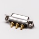 D SUB Female 3W3 Power Connector 180° Through Hole Solder Type for PCB Mount D SUB Female 3W3 Power Connector 180° Through Hole Solder Type for PCB Mount