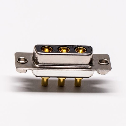 D SUB Female 3W3 Power Connector 180° Through Hole Solder Type for PCB Mount D SUB Female 3W3 Power Connector 180° Through Hole Solder Type for PCB Mount