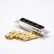 D Sub High Current Combo Connector 5W5 Male Socket Single Port Stamped Pin Solder Type D Sub High Current Combo Connector 5W5 Male Socket Single Port Stamped Pin Solder Type