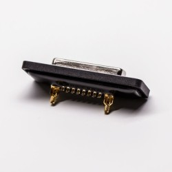 D sub IP67 Connector Coaxial Female Straight 17w2 Solder Type