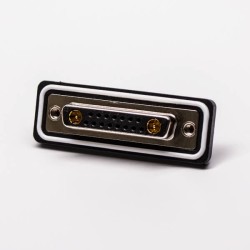 D sub IP67 Connector Coaxial Female Straight 17w2 Solder Type 20pcs
