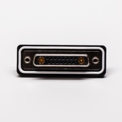 D sub IP67 Connector Coaxial Female Straight 17w2 Solder Type