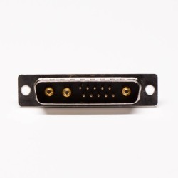 D SUB Male Connector 13W3 180 Degree Solder Type for Cable with Staking 20pcs