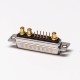 D SUB Male Connector 13W3 180 Degree Solder Type for Cable with Staking D SUB Male Connector 13W3 180 Degree Solder Type for Cable with Staking