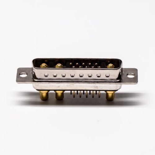 D SUB Male Connector 13W3 180 Degree Solder Type for Cable with Staking D SUB Male Connector 13W3 180 Degree Solder Type for Cable with Staking