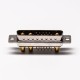 D SUB Male Connector 13W3 180 Degree Solder Type for Cable with Staking D SUB Male Connector 13W3 180 Degree Solder Type for Cable with Staking