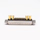 D SUB Male Connector Power 21W4 180° Solder Type for Cable with Staking D SUB Male Connector Power 21W4 180° Solder Type for Cable with Staking
